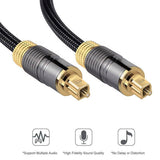 Digitales Toslink-Audiokabel Optisches Audio Kabel LWL SPDIF für TV xbox PS4 1M