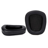 Ersatz-Ohrpolster für  Kopfhörer Logitech G633 G933 Schwarz Premium Qualität