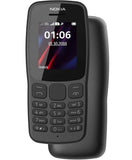 Nokia 106 (2019) Dual SIM schwarz Senior Handy Handy für Schul Kinder
