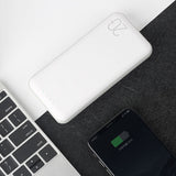 ROCK Power Bank 20000 mAh Dual Portable USB Powerbank für iphone Samsung Xiaomi