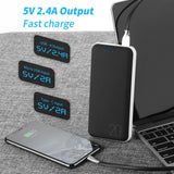 ROCK Power Bank 20000 mAh Dual Portable USB Powerbank für iphone Samsung Xiaomi