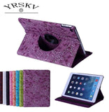 lila 9.7 inch 2017/2018 leder PU Tasche Flip etui iPad Air/Air 2 / für iPad