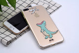 Weiche TPU für iPhone 6 5 5 S 5C 6 S 7 Plus X Handy case Hülle cover fitted case