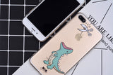 Weiche TPU für iPhone 6 5 5 S 5C 6 S 7 Plus X Handy case Hülle cover fitted case
