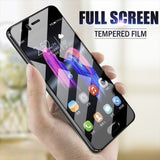 ZNP 3D gehärtetes Glas Displayschutzfolie für Huawei Honor 9 Lite V10 Glasfilm