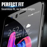 ZNP 3D gehärtetes Glas Displayschutzfolie für Huawei Honor 9 Lite V10 Glasfilm