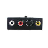 RGB Scart Video AV TV Audio-Adapter Konverter Scart Stecker auf 3x Cinch Buchse