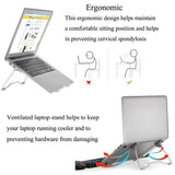 Tragbarer Laptopständer Einstellbare Aluminiumlegierungshalterung aus Aluminium