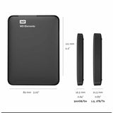 WD Elements Extern Portable USB 3.0 500GB, 750GB, 1TB, 2TB, 1.5TB 2.5" HDD TOP