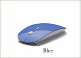 Ultradünne USB optisch kabellos Maus 2,4G Empfänger Super Slim Mouse Cordless