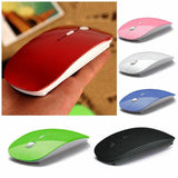 Ultradünne USB optisch kabellos Maus 2,4G Empfänger Super Slim Mouse Cordless