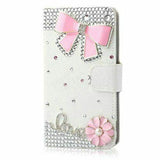 Strass PU Filp Schutzhüllen Wallet Case für Samsung S5 S6 S8 S7 edge S9 Plus TOP