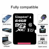 Kingston Micro SD-Karte 16GB 32GB 64GB 128GB  Class10 Flash Speicherkarte canvas
