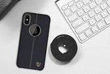 NILLKIN Ledertasche für iPhone X 10 8 7 6 6s Handy cover case hülle elegant TOP