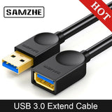 USB3.0 Extension Verlängerungskabel Kabel A-Stecker zu A-Buchse PC TV PS4 0.5-3m