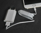 2XNetzteil Ladegerät USB EU +1m Kabel für iPhone X XR 8 5 6 7 11 Ladekabel 2 set