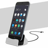 Dockingstation Ladestation für Apple iPhone  14 13 12 11 X XR XS 8 7 6 Ladegerät