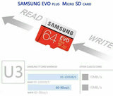 Samsung Evo Micro SD Tarjeta de Memoria Clase 10 32GB 64GB 128GB SDHC