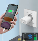 Schnellladegerät USB-C auf iPhone für iPhone 13 12 X XR XS Ladekabel Netzteil PD