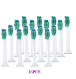 16 Stück Ersatzbürstenköpfe Zahnbürste für Philips Sonicare Electric tooth Brush