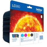 Brother Tintenpatrone LC-980 Sparset Patrone Ink Multipack Tinten Cartridge