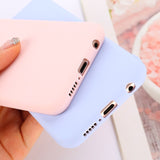 Weiche Silikonhülle für Huawei P30 P20 P10 Mate 10 Lite Honor P40 Lite 7C 30 20