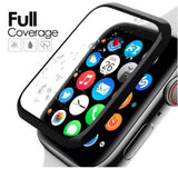 3D Schutzglas Für Apple iWatch Series 1 2 3 4 5 6 SE full glu Displayschutz