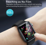 3D Schutzglas Für Apple iWatch Series 1 2 3 4 5 6 SE full glu Displayschutz