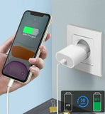 Schnellladegerät USB-C auf iPhone für iPhone 13 12 11 X XR  Ladekabel Netzteil