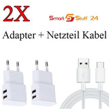 Dual USB Ladegerät 2A für iphone Samsung Xiaomi Huawei Universal Handy Netzteil