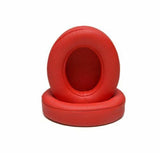 1 Paar Ersatz Ohrpolster FÜR Beats by Dr. Dre Solo 2.0/3.0 Ear Pads Leder ROT