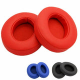 1 Paar Ersatz Ohrpolster FÜR Beats by Dr. Dre Solo 2.0/3.0 Ear Pads Leder ROT