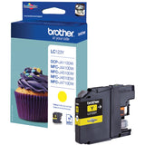 Brother Strahldrucker Tintenpatrone LC-123Y Patrone Ink Yellow Tinten Cartridge