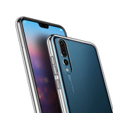 Ultradünne transparente Silikonhülle für Huawei P40 P30 P20 P10 Lite Mate 30 10
