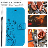 PU Leder Brieftasche Abdeckung für Samsung S Series A Series J Series