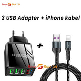Ladekabel für iPhone 14 13 12 11 X XR XS XS Max 8 7 6 schnellladen + Netzteil LED