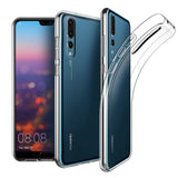 Ultradünne transparente Silikonhülle für Huawei P40 P30 P20 P10 Lite Mate 30 10