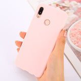 Weiche Silikonhülle für Huawei P30 P20 P10 Mate 10 Lite Honor P40 Lite 7C 30 20