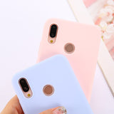 Weiche Silikonhülle für Huawei P30 P20 P10 Mate 10 Lite Honor P40 Lite 7C 30 20