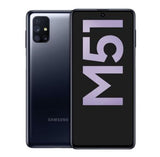 Neu und OVP Samsung Galaxy M51 128GB Schwarz, Weiß + Geschenk case und Glas