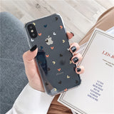 Soft klar Hülle Cover Cases For iphone 11 Pro X XS Max XR 6 6S 7 8 Plus Case