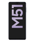 Neu und OVP Samsung Galaxy M51 128GB Schwarz, Weiß + Geschenk case und Glas