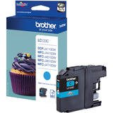Brother Strahldrucker Tintenpatrone LC-123C Patrone Ink Cyan Tinten Cartridge