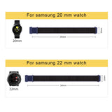 Ersatzarmband Gear S3 Frontier Samsung Uhrarmband Amazfit Bip Huawei watch GT 2e