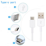 Original Samsung TYP C Kabel Schnellladenkabel A50-S8-S9-S10-S20-Note-A3 A5 1.5M