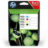 Tintenpatrone HP 953XL 4er-Pack 3HZ52AE Schwarz, cyan, Geld, magenta Tinte