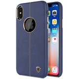 NILLKIN Ledertasche für iPhone X 10 8 7 6 6s Handy cover case hülle elegant TOP