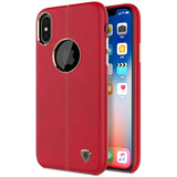 NILLKIN Ledertasche für iPhone X 10 8 7 6 6s Handy cover case hülle elegant TOP