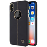 NILLKIN Ledertasche für iPhone X 10 8 7 6 6s Handy cover case hülle elegant TOP