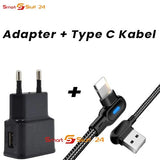 USB Netzteil + Ladekabel für iPhone 5 6 7 8 11 12 13 14 X Xs Xr Xs Max ipad LED